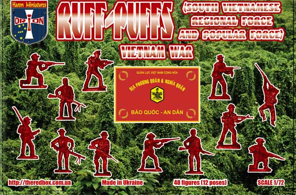 Orion Figures 72053 1:72 Ruff-Puffs (South Vietnamese Regional Force & Popular Force) Vietnam War