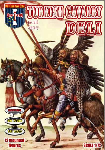 Orion Figures 72055 1:72 Turkish Cavalry Deli XVI-XVII Century