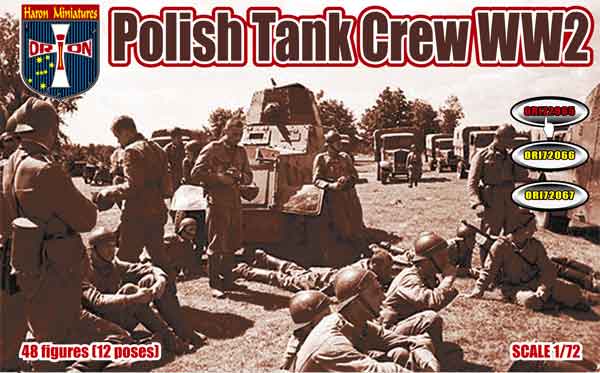 Orion Figures 72065 1:72 Polish Tank Crew WWII