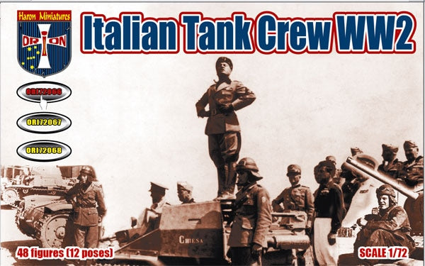 Orion Figures 72066 1:72 Italian Tank Crew WWII