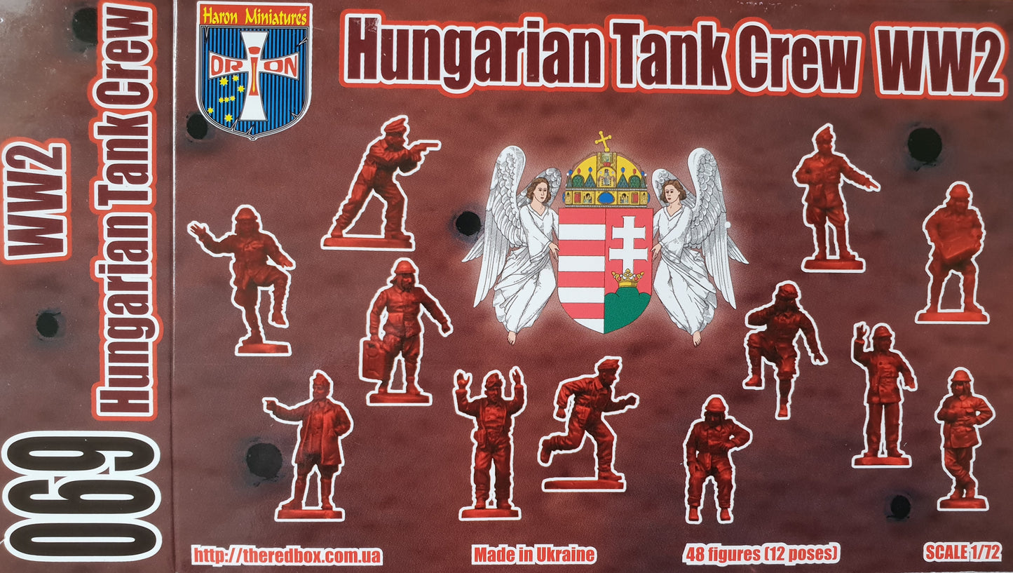 Orion Figures 72069 1:72 Hungarian Tank Crew WWII