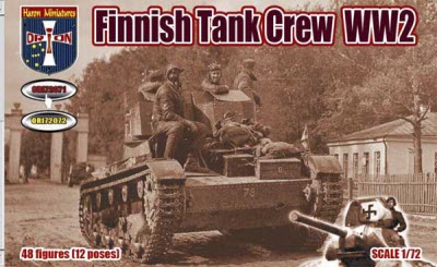 Orion Figures 72071 1:72 Finnish Tank Crew WW2