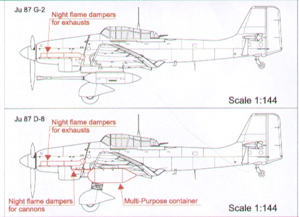 Owl 44002 1:144 Junkers at Night