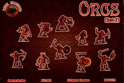 Dark Alliance ALL72002 1:72 Orcs (Set 2)