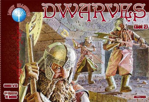 Dark Alliance ALL72008 1:72 Dwarves (Set 2)