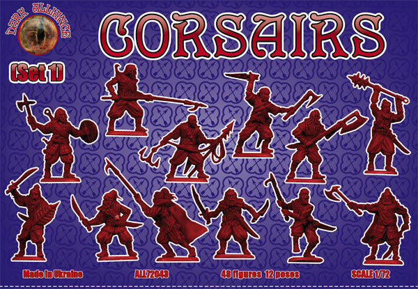 Dark Alliance ALL72043 1:72 Corsairs (Set 1)