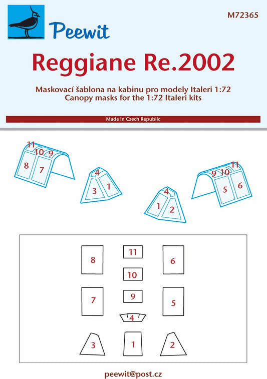 Peewit 72365 1:72 Reggiane Re.2002