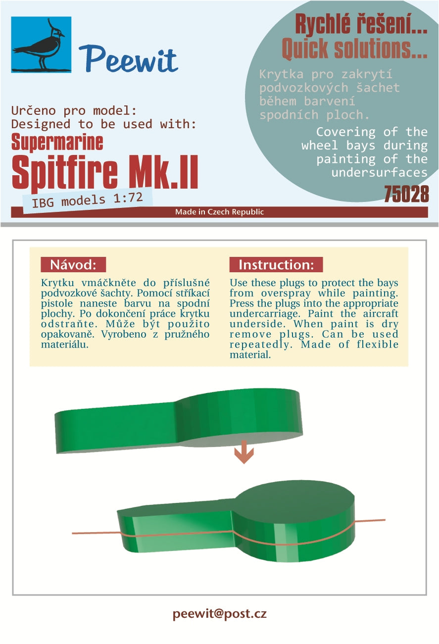 Peewit 75028 1:72 Supermarine Spitfire Mk.II