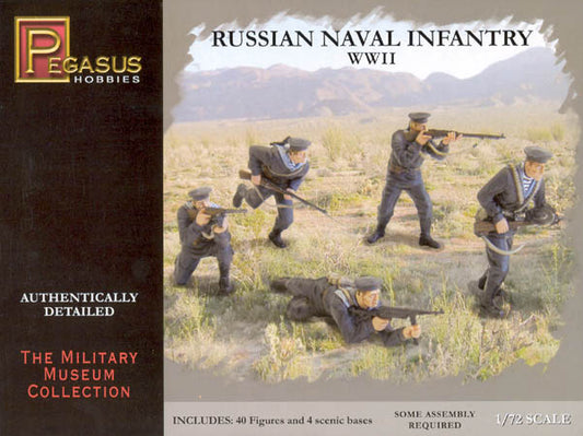 Pegasus Hobbies (P) 7270 1:72 Russian Naval Infantry WWII