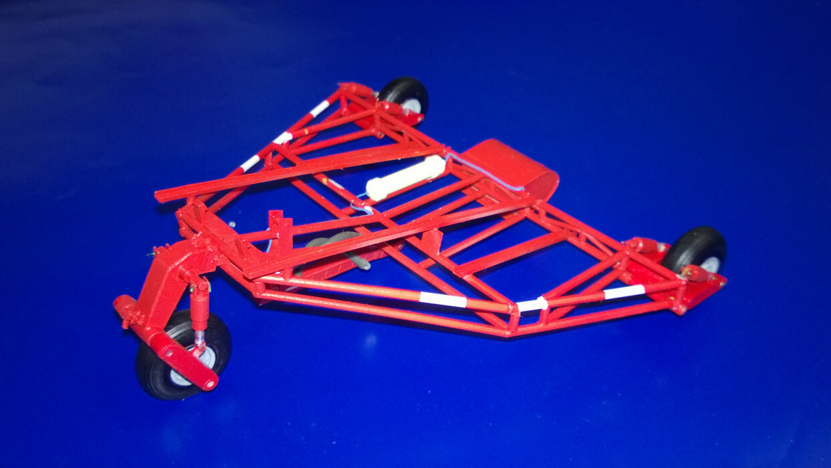 Profimodeller 32135P 1:32 CS Tow target KT-03 and trolley. 54 resin parts - 4 sheet A5 of photoetched parts