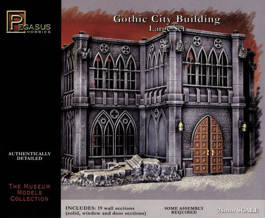 Pegasus Hobbies 4923 28mm Gothic City Building Large Set