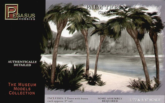 Pegasus Hobbies (P) 6503 1:72 Small Palm Trees Style A 12cm (4.5in)