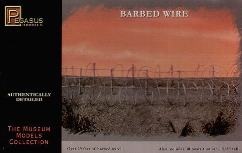 Pegasus Hobbies 6520 1:35 Barbed Wire