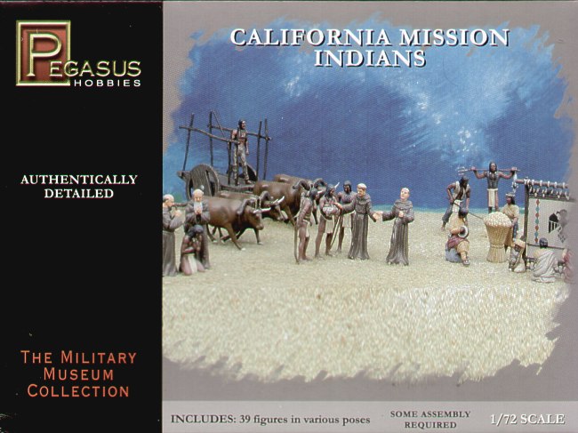 Pegasus Hobbies (P) 7051 1:72 Californian Mission Indians