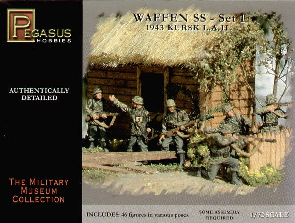 Pegasus Hobbies 7201 1:72 Waffen SS - 1943 Kursk L.A.H. Set 1