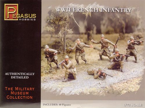 Pegasus Hobbies 7306 1:72 WWII French Infantry