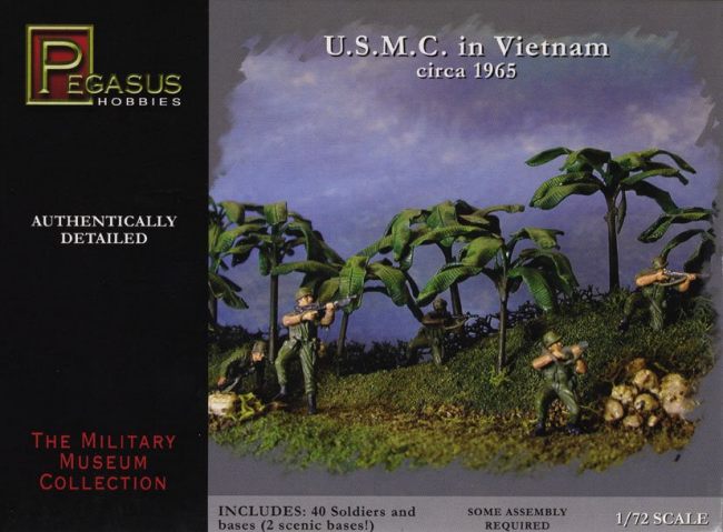 Pegasus Hobbies 7401 1:72 U.S.M.C in Vietnam circa 1965