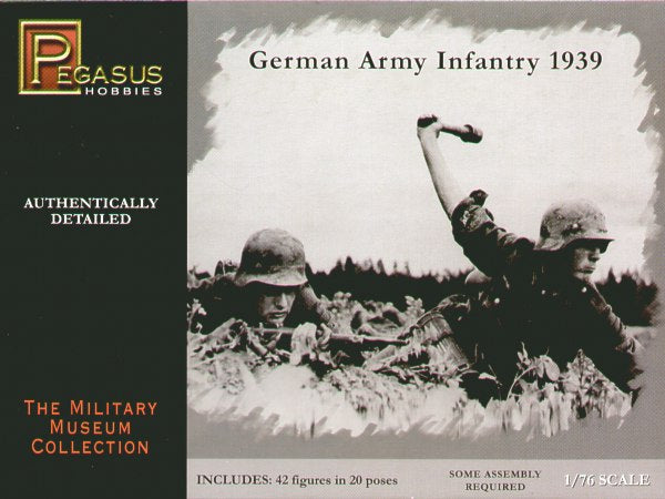 Pegasus Hobbies 7499 1:76 German Army Infantry 1939