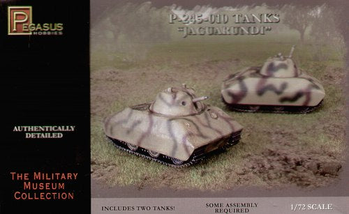 Pegasus Hobbies 7606 1:72 German E-tank/Porsche (2 per box)