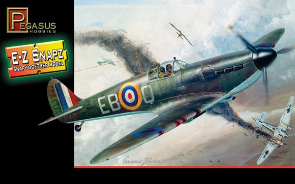 Pegasus Hobbies 8410 1:48 Supermarine Spitfire Mk.I (Snap-Together)