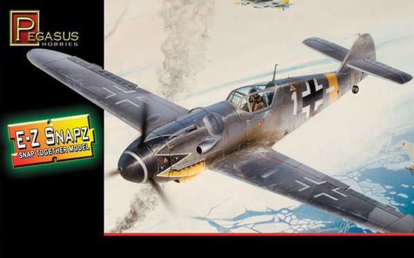 Pegasus Hobbies 8413 1:48 Messerschmitt Bf-109G-6 (Snap together)
