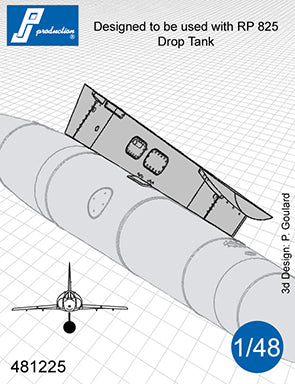PJ Productions PJ481225 1:48 CRP 37 Pylon for RP 825 Fuel Tank