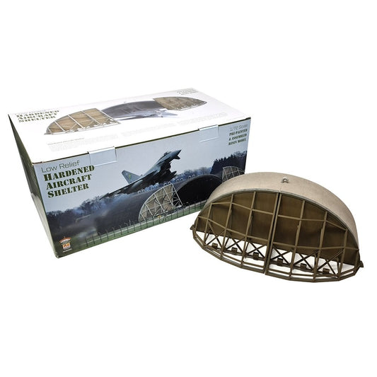 Easy Model PKSC001 1:72 Low Relief Hardened Aircraft Shelter Pre-Painted & Assembled Resin Model