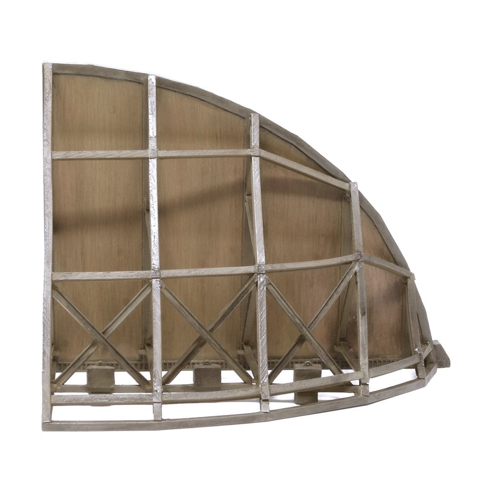 Easy Model PKSC001 1:72 Low Relief Hardened Aircraft Shelter Pre-Painted & Assembled Resin Model
