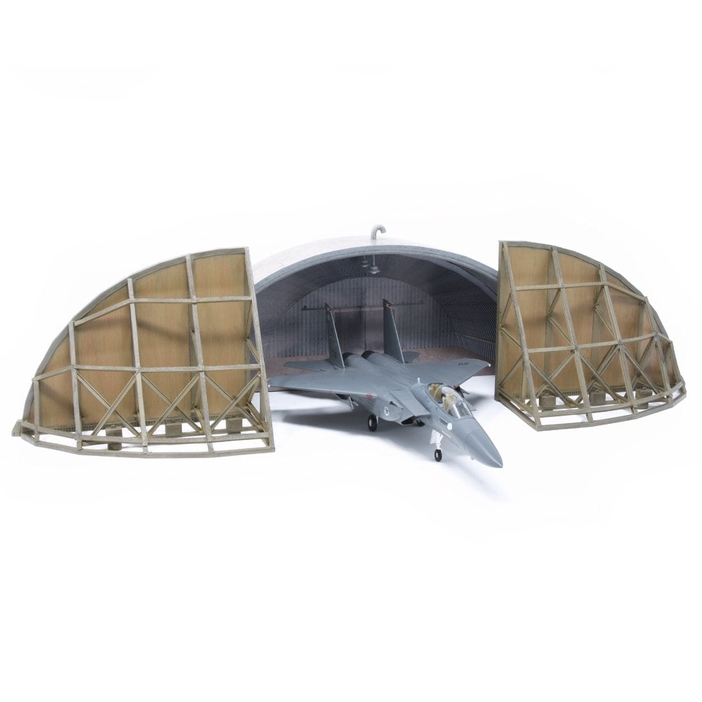 Easy Model PKSC001 1:72 Low Relief Hardened Aircraft Shelter Pre-Painted & Assembled Resin Model
