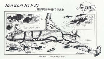 Planet Models 043 1:72 Henschel Hs-P.87