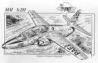 Planet Models 049 1:72 SIAI Marchetti S.211 with Philippine Air Force decals