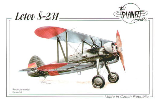 Planet Models 100 1:48 Letov S.231 with Decals for Spanish Republican & Czech Air Force