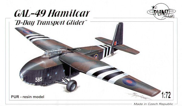 Planet Models 102 1:72 GAL-49 Hamilcar Glider