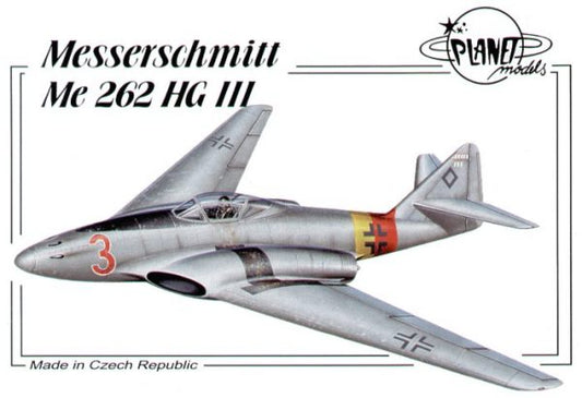 Planet Models 131 1:72 Messerschmitt Me-262 HGIII