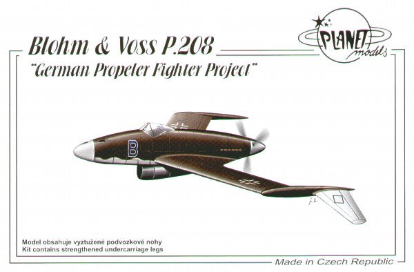 Planet Models 188 1:72 Blohm-und-Voss Bv-P.208