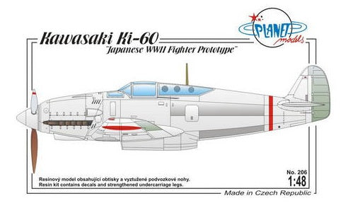Planet Models 206 1:48 Kawasaki Ki-60 'Hien'