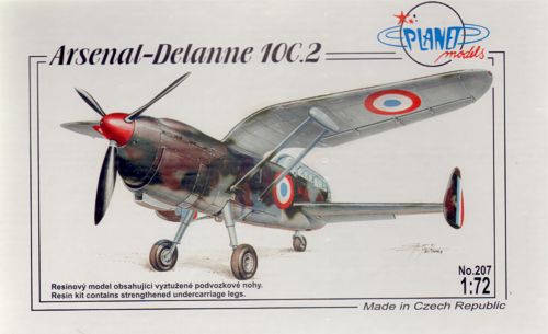 Planet Models 207 1:72 Arsenal-Delanne 10C.2