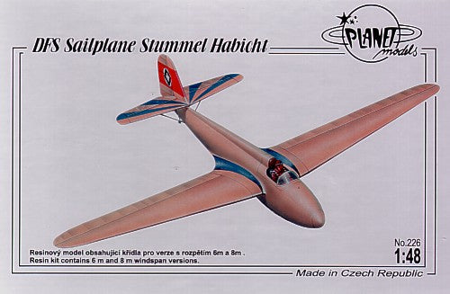 Planet Models 226 1:48 DFS Stummel Habicht (Glider)