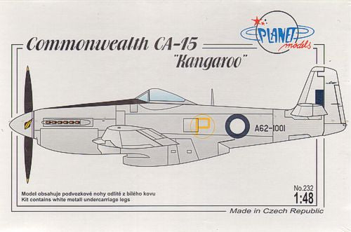 Planet Models 232 1:48 CAC CA-15 Kangaroo