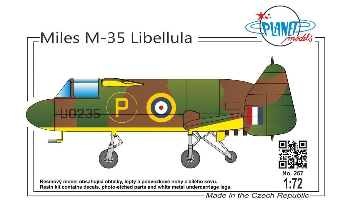 Planet Models 267 1:72 Miles M.35 Libellula