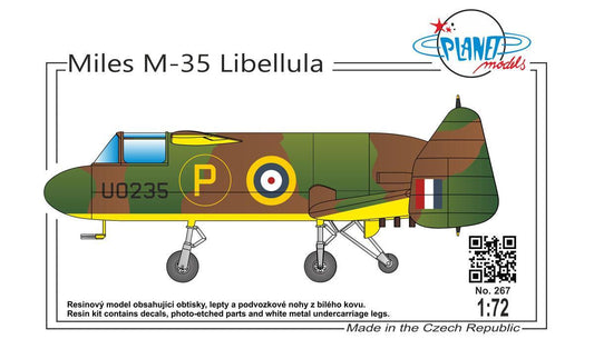 Planet Models 267 1:72 Miles M.35 Libellula