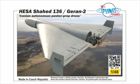 Planet Models 279 1:48 HESA Shahid 136 / Geran-2 Iranian