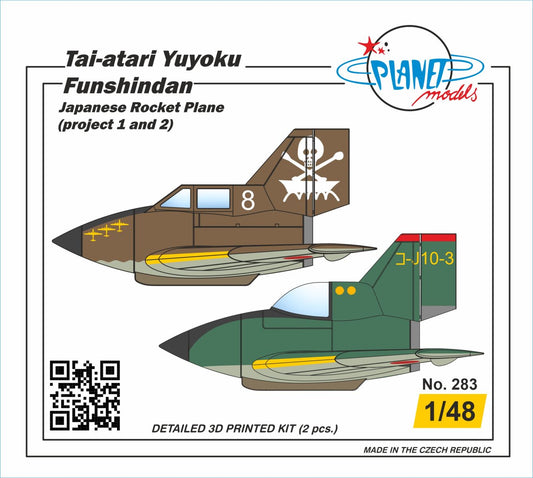 Planet Models 283 1:48 Tai-atari Yuyoku Funshindan Japanese Rocket Plane (project 1 and 2)