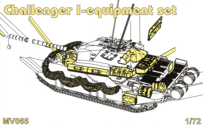 Planet Models MV065 1:72 Equipment for British Challenger 1