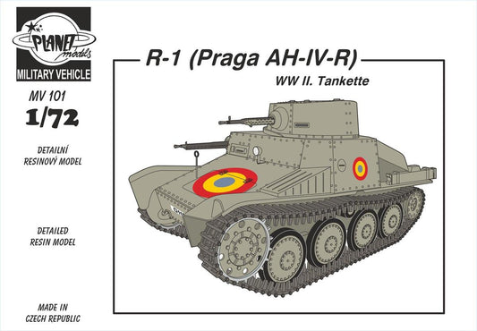 Planet Models MV101 1:72 R-1 (Praga AH-IV-R) WWII Tankette