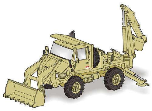 Planet Models MV119 1:72 Unimog FLU 419 SEE U.S. Army