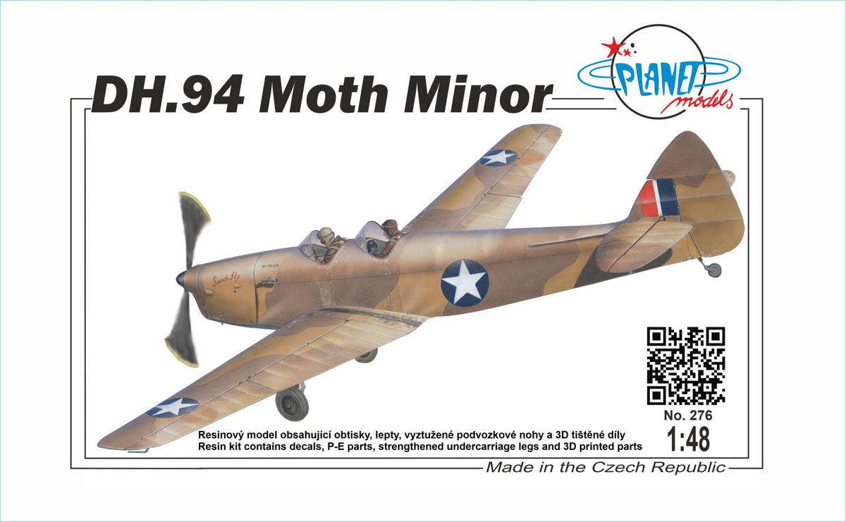 Planet Models 276 1:48 de Havilland DH.94 Moth Minor