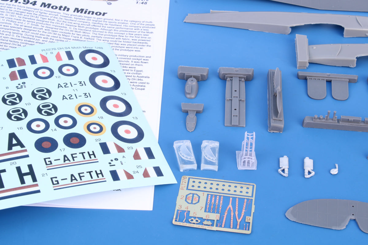Planet Models 276 1:48 de Havilland DH.94 Moth Minor