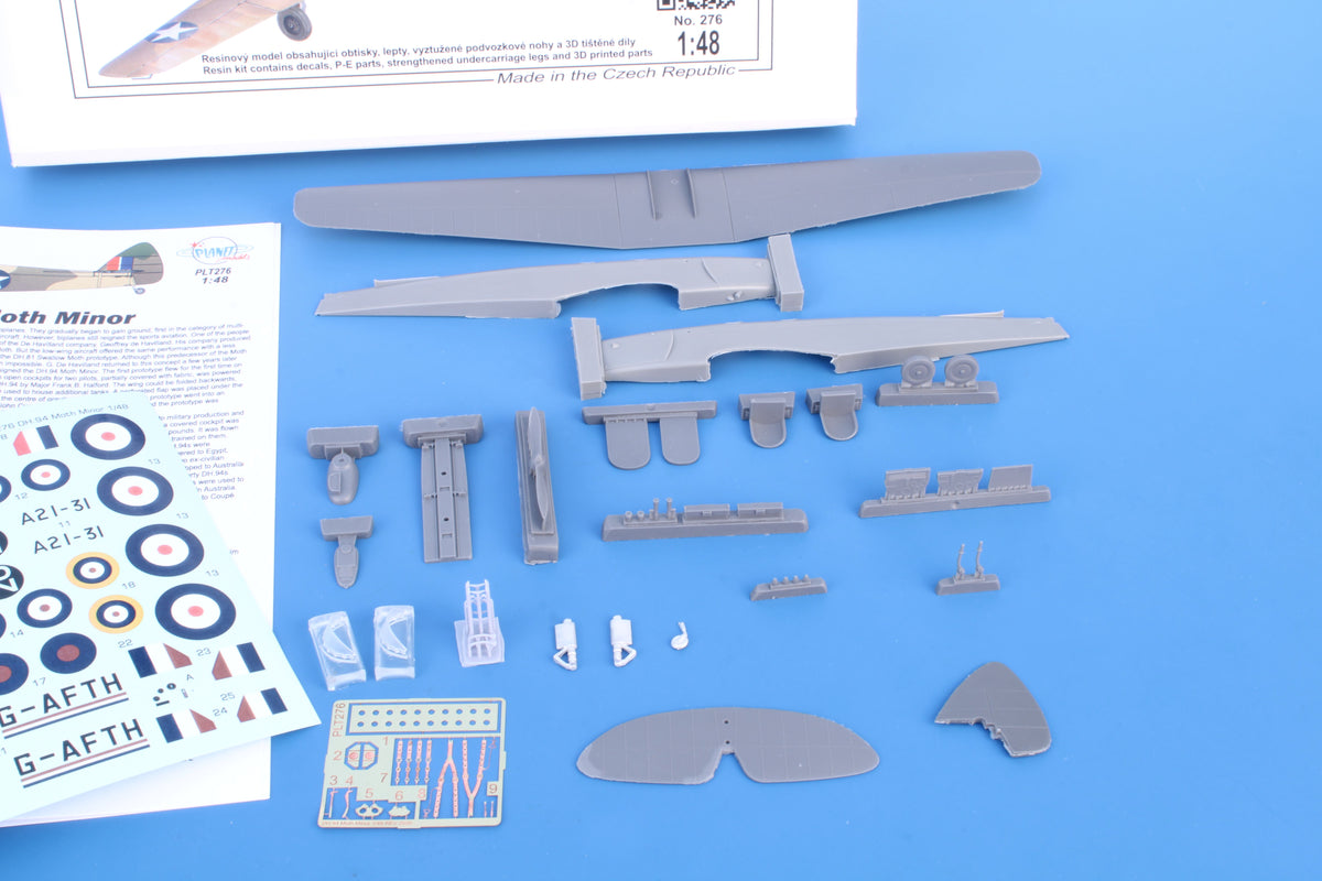 Planet Models 276 1:48 de Havilland DH.94 Moth Minor