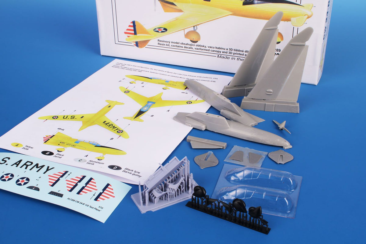 Planet Models 289 1:72 Curtiss CW-24B 'US test plane'